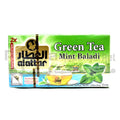 Alattar Green Tea with Mint Baladi 20 tea bags pack in green packaging