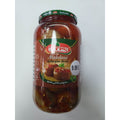 ALSAADAH MAKDOUS jar of stuffed aubergine pickles weighing 1.685 kg with price tag
