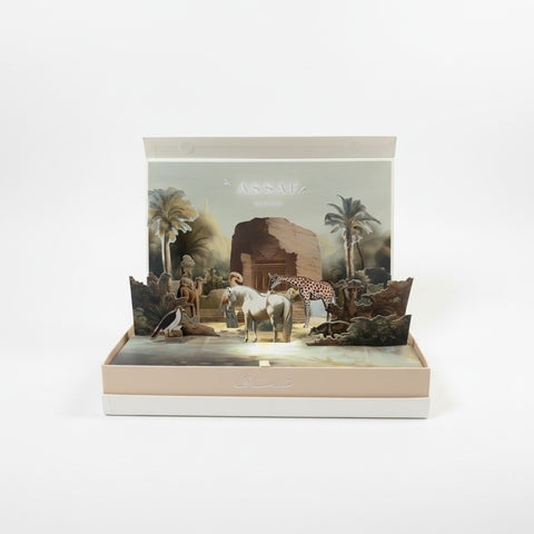 Assaf Riyadh Foundation Day Gift Set — 3x100ml Arabian luxury EDP, main product photo