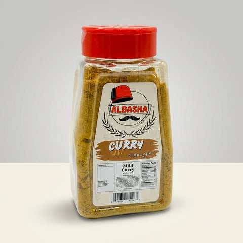AlBasha Mild Curry Powder 1.5 oz - Authentic Middle Eastern Spice Blend