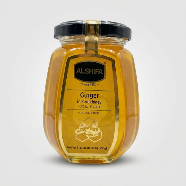 Al Shifa Ginger in Pure Honey 8.82 oz - 100% Pure Gluten Free