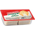 Bahçıvan Sliced Cheese in a plastic packaging, featuring a red label and displaying nutritional information, net weight of 500 grams.