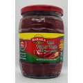 Jar of Baraka Hot Pepper Paste with red label and red chili graphics