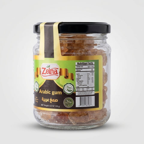 Zeina Arabic Gum 4.2 oz - 100% Natural Gum Arabic