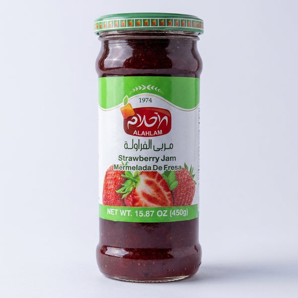 Alahlam Strawberry Jam 15.87 oz (450g) - Premium Middle Eastern