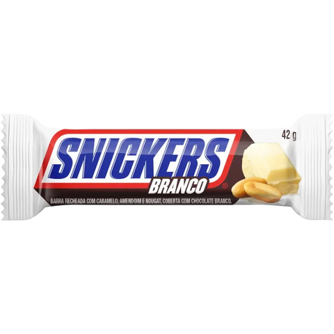 Snickers Branco – white chocolate Brazil