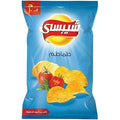 Chipsy Tomato flavored potato chips 178g blue bag with tomato and basil illustration