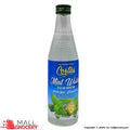 Cortas-Mint Water 10 fl oz bottle with blue label and mint leaves illustration