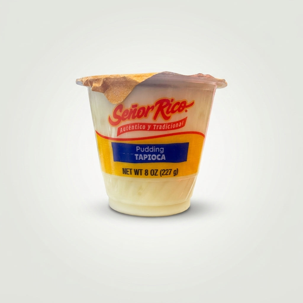 Señor Rico Tapioca Pudding 8 oz - Authentic Traditional Dessert
