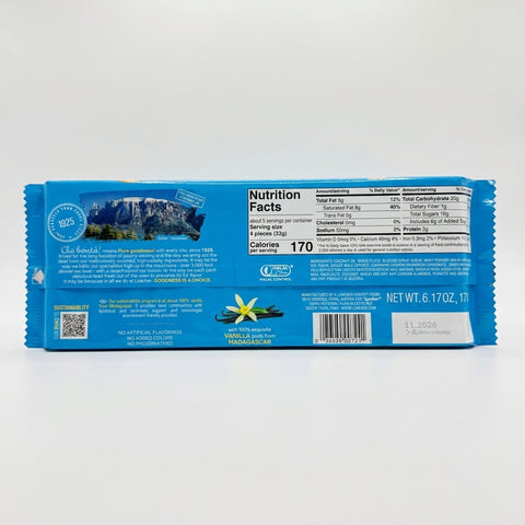 Loacker Classic Vanilla Wafers 6.17oz - Crispy Italian Cream Wafers