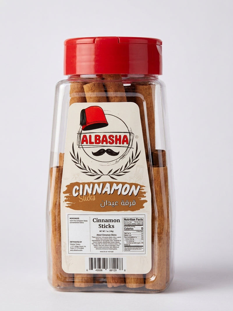 AlBasha Cinnamon Sticks 7 oz - 100% Pure Ceylon Cinnamon