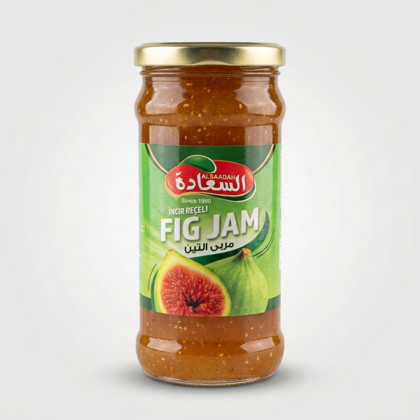 Al Saadah Fig Jam 15.8 oz - Authentic Turkish İncir Reçeli