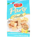 Gastone Lago Vanilla Wafers Party Bag with bourbon vanilla cream filling, 8.82 oz pack