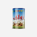 سمن روابى 1كيلو canister with Egyptian rural landscape design and blue sky background