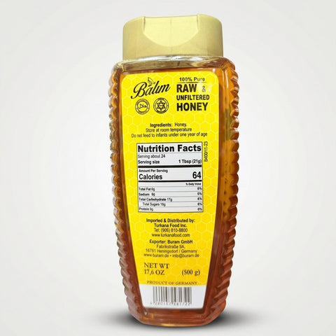 Raw & Unfiltered Honey (500g) - 2
