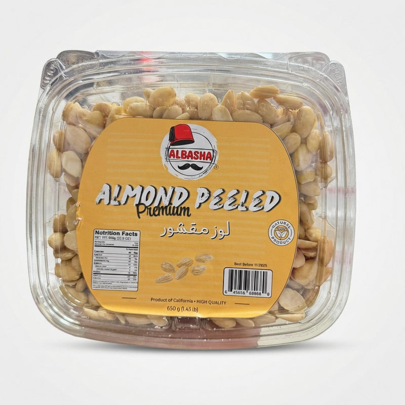 Almond Peeled Premium (650g) - 1