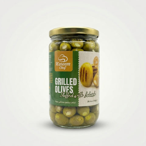 Grilled Olives Stuffed with Labneh (750g) - 1