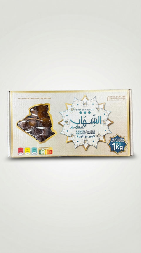 Chihab Deglet Nour Dates (1000g) - 1