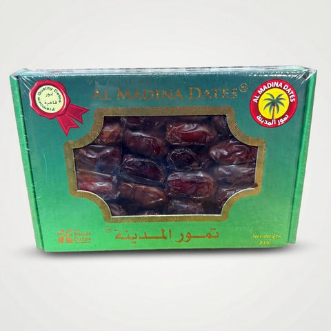 Al Madina Premium Quality Dates (2 Pounds) - 1