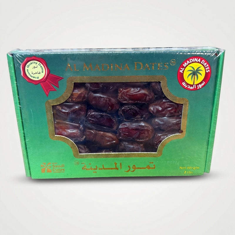 Al Madina Premium Quality Dates (2 Pounds) - 1