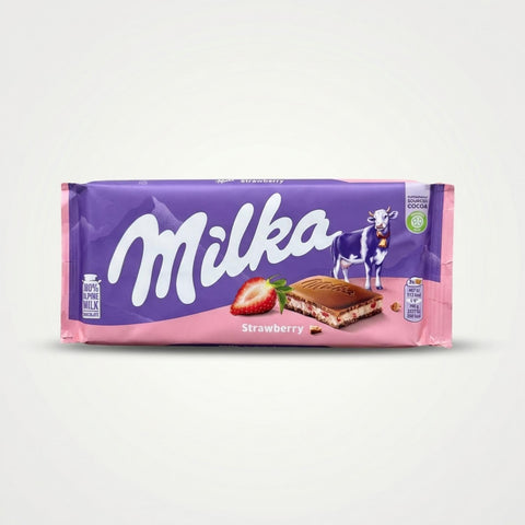 Milka Strawberry (100g) - 1