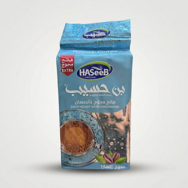 Haseeb Coffee Light Roast with Cardamom (500g) - 1