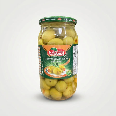 Stuffed Green Olive with Carrot (1000g) - 1
