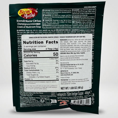 Kremali Mantar Çorbası (50g) - 2