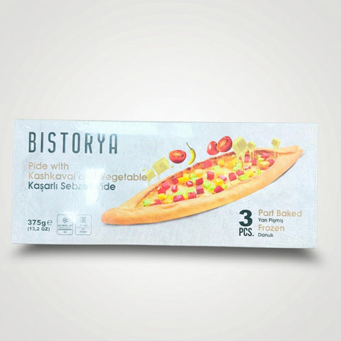 Pide with Kashkaval and Vegetable (375g) - 1
