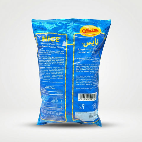 NICE Natural Potato Chips Tomato Ketchup (150g) - 2