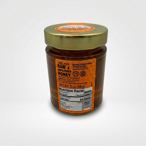 Raw & Unfiltered Honey with Comb (340g) - 2