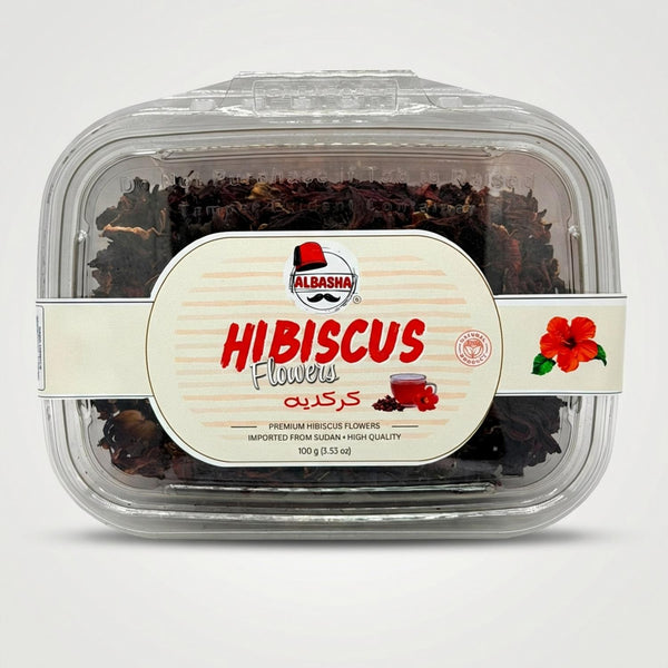 Premium Hibiscus Flowers - Sudan (100g) - 1