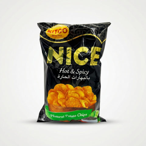 Natural Potato Chips - Hot & Spicy (150g) - 1
