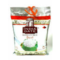 India Gate White Basmati Rice Excel 10 lb bag with aged, long grain, aromatic basmati rice for versatile cooking