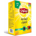 Lipton Yellow Label Kharaz Black Tea powder 250gm box with Arabic packaging and tea cup image