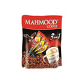 Mahmood 3in1 COFFEE instant coffee mix pack with coffee beans and cup of coffee on packaging