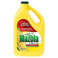 Mazola 100% Pure Corn Oil 96 fl oz yellow jug with heart healthy label and corn image