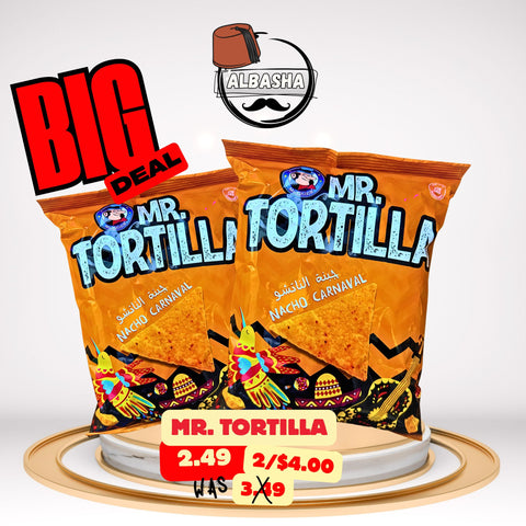 Mr. Tortilla Nacho Carnaval (80g)