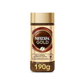 Nescafe Gold instant coffee 190g jar with rich aroma and smooth taste