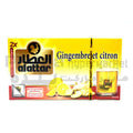 Al Attar Ginger & Lemon green tea bags with natural ginger and lemon extract for a refreshing, energizing herbal infusion packed in sterilized envelopes