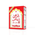 Shahi Deluxe Supari natural mouth freshener in red packaging with Urdu text and decorative gold arch design