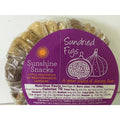 Package of Produce Ss Sundried Figs by Sunshine Snacks with nutritional facts and dietary fiber information.