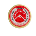 Krinos vintage Bulgar Kasari Bulgarian Kashkaval sheep cheese wheel 450g with red label
