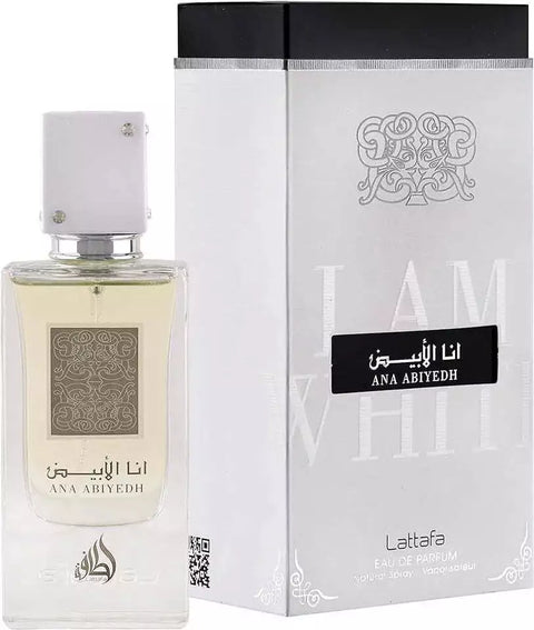 Ana Abiyedh I Am White by Lattafa - A premium ana abiyedh fragrance in an elegant bottle design.