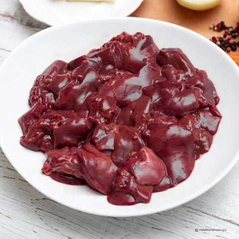 Halal Chicken Liver - Premium Quality, Fresh 1 LB - Ideal For Cooking & Nutrient-Rich Meals