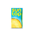 Sun Top Pineapple Juice 250ml carton with pineapple slice and vitamin C label