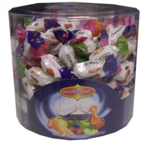 Wellmade Fruit Filled Chewy Candy (Wellmade) 800g (28.2 Oz) Default Title